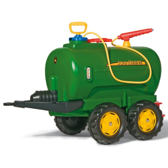 RollyToys Tanker John Deere mit Tandemachse und Wasserpumpe