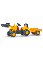 RollyToys Kid Trettraktor JCB, Anhänger & Lader