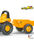 RollyToys Kid Trettraktor JCB, Anhänger & Lader