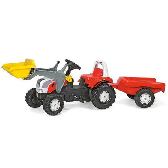 RollyToys Kid Steyr CVT 6190 Anhänger & Lader