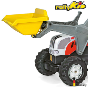 RollyToys Kid Steyr CVT 6190 Anhänger & Lader