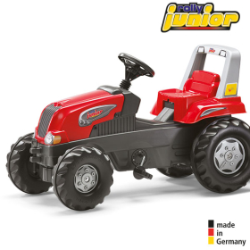 RollyToys Junior Trettraktor RT mit Farm-Trailer