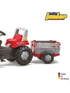 RollyToys Junior Trettraktor RT mit Farm-Trailer