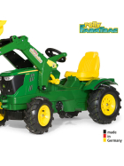 RollyToys Farmtrac Trettraktor John Deere 6210 R mit Frontlader & Luftreifen