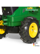 RollyToys Farmtrac Trettraktor John Deere 6210 R mit Frontlader & Luftreifen